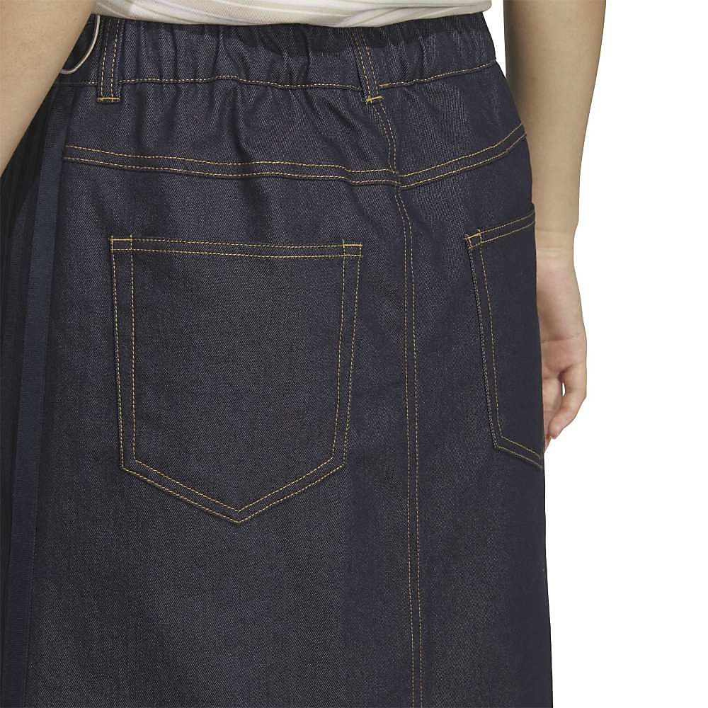 W STADIUM C ロングデニムスカート