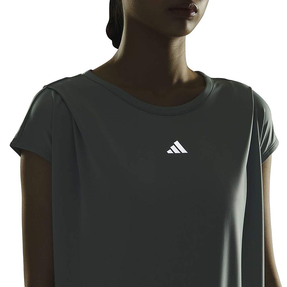 W LUX BLK KN フレンチスリーブTシャツ