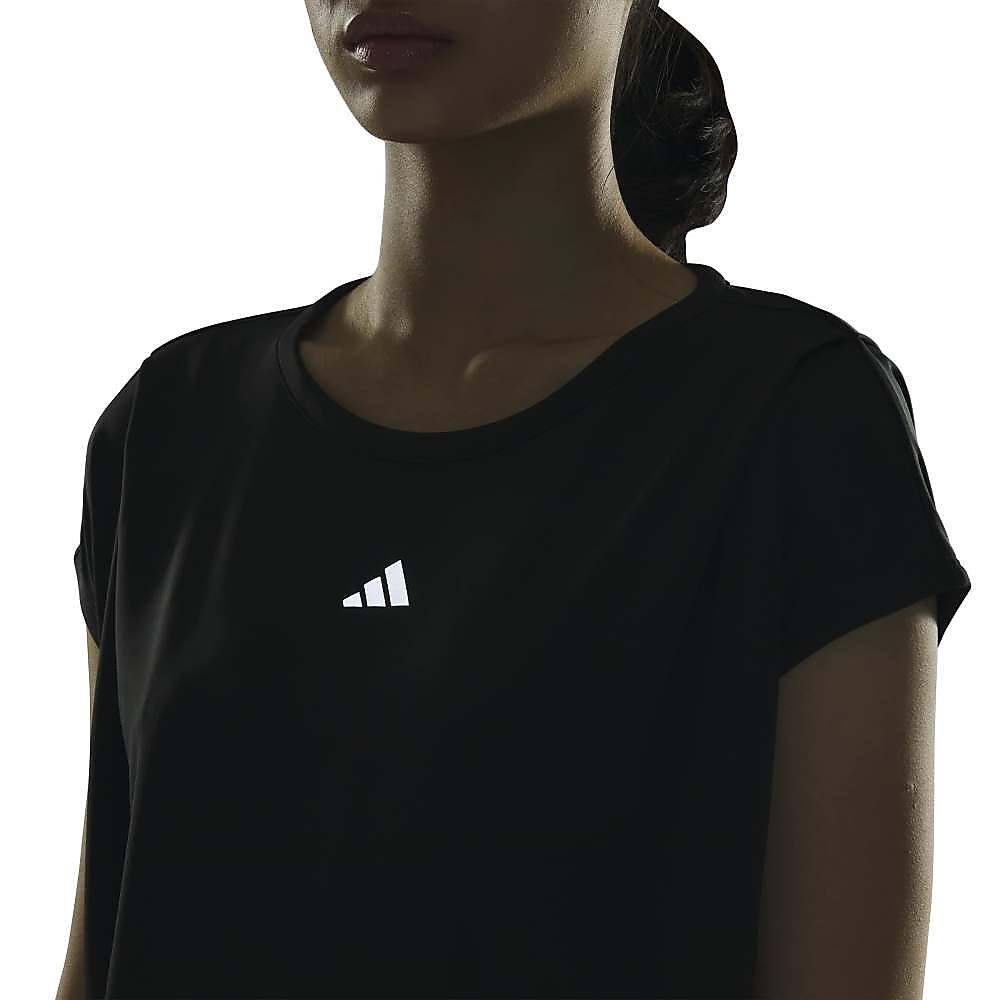 W LUX BLK KN フレンチスリーブTシャツ