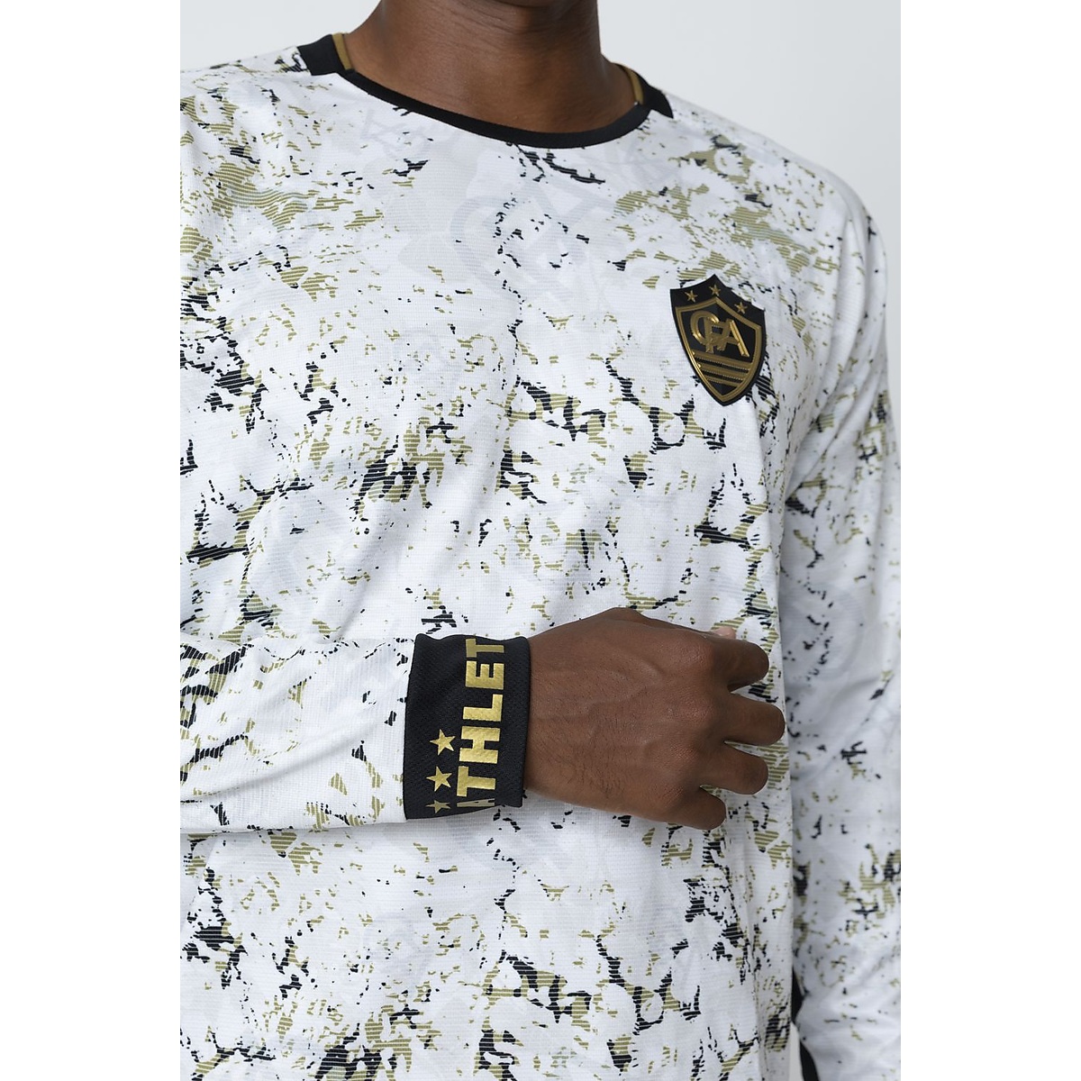 グラフィック長袖プラクティスシャツ