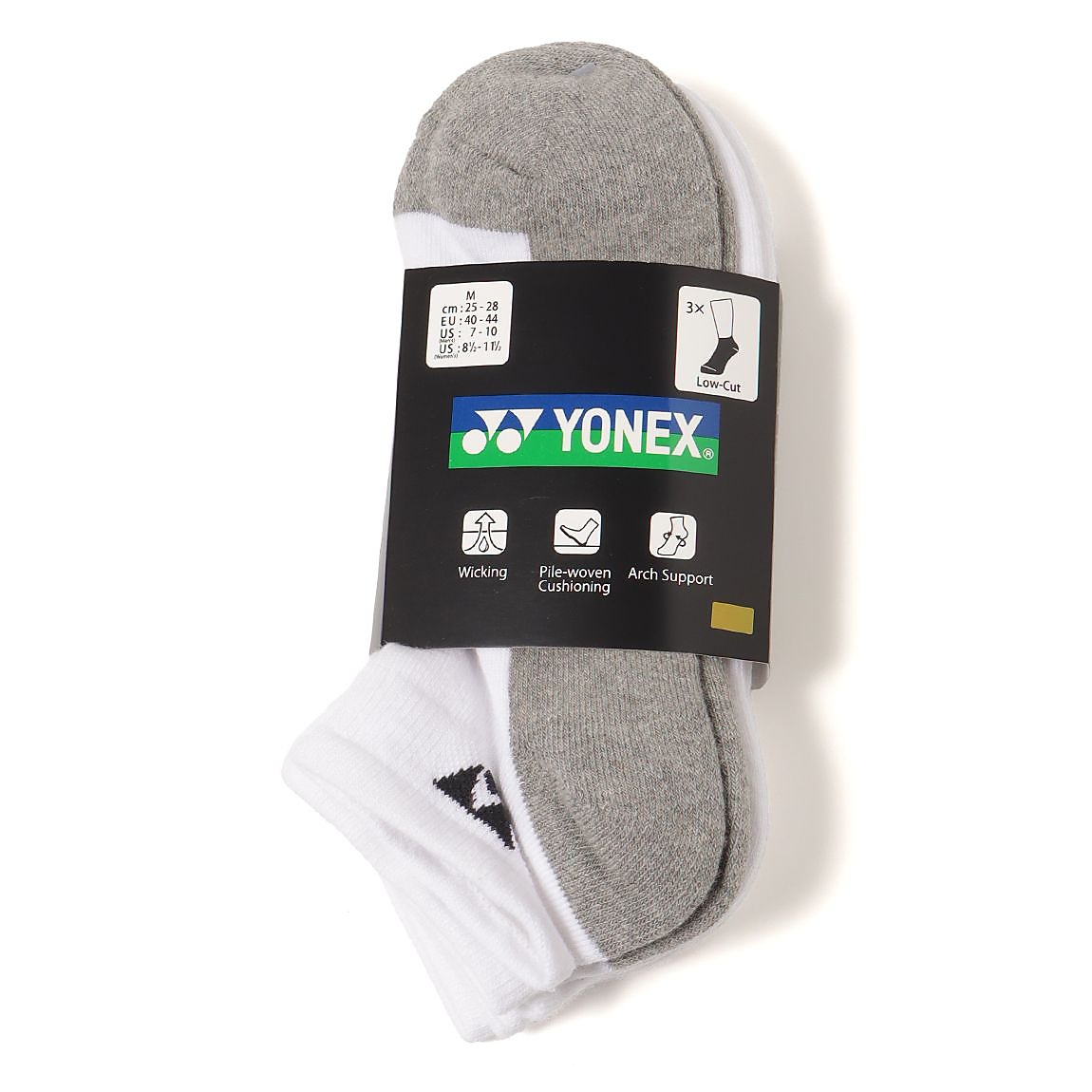3Pメンズスニーカーインソックス