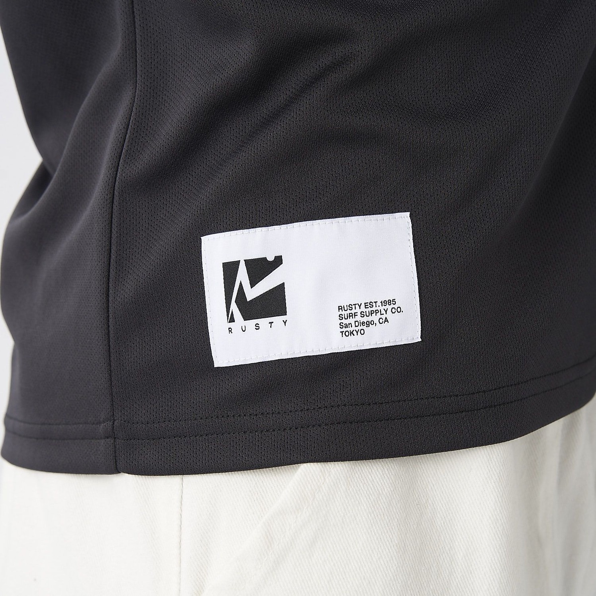 メンズRUSTYナガソデUVTシャツ