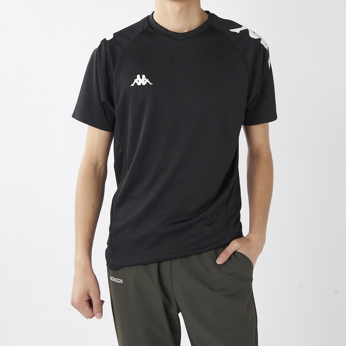 Kappa Jr 半袖オミニシャツ