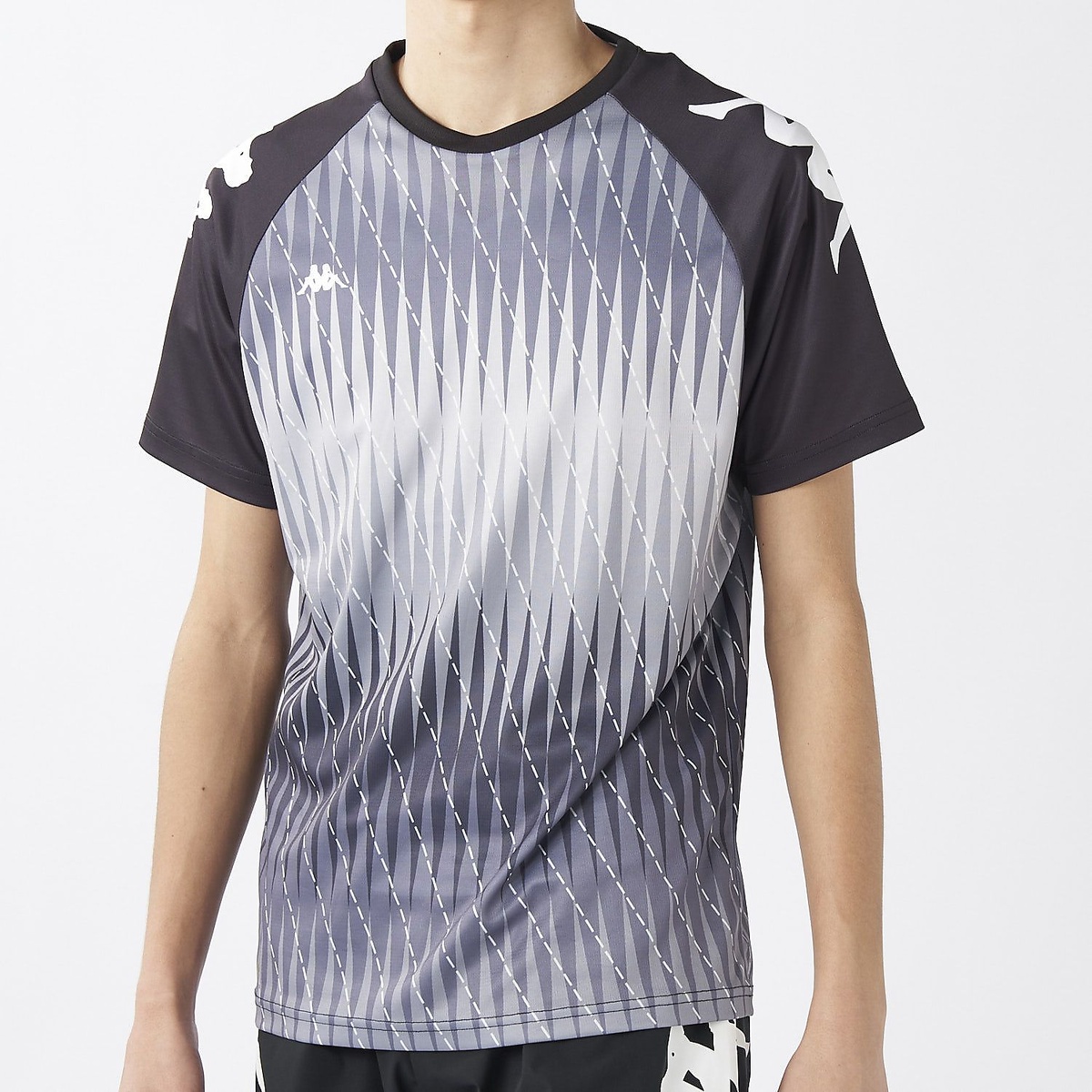 Kappa 半袖シャドー柄シャツ