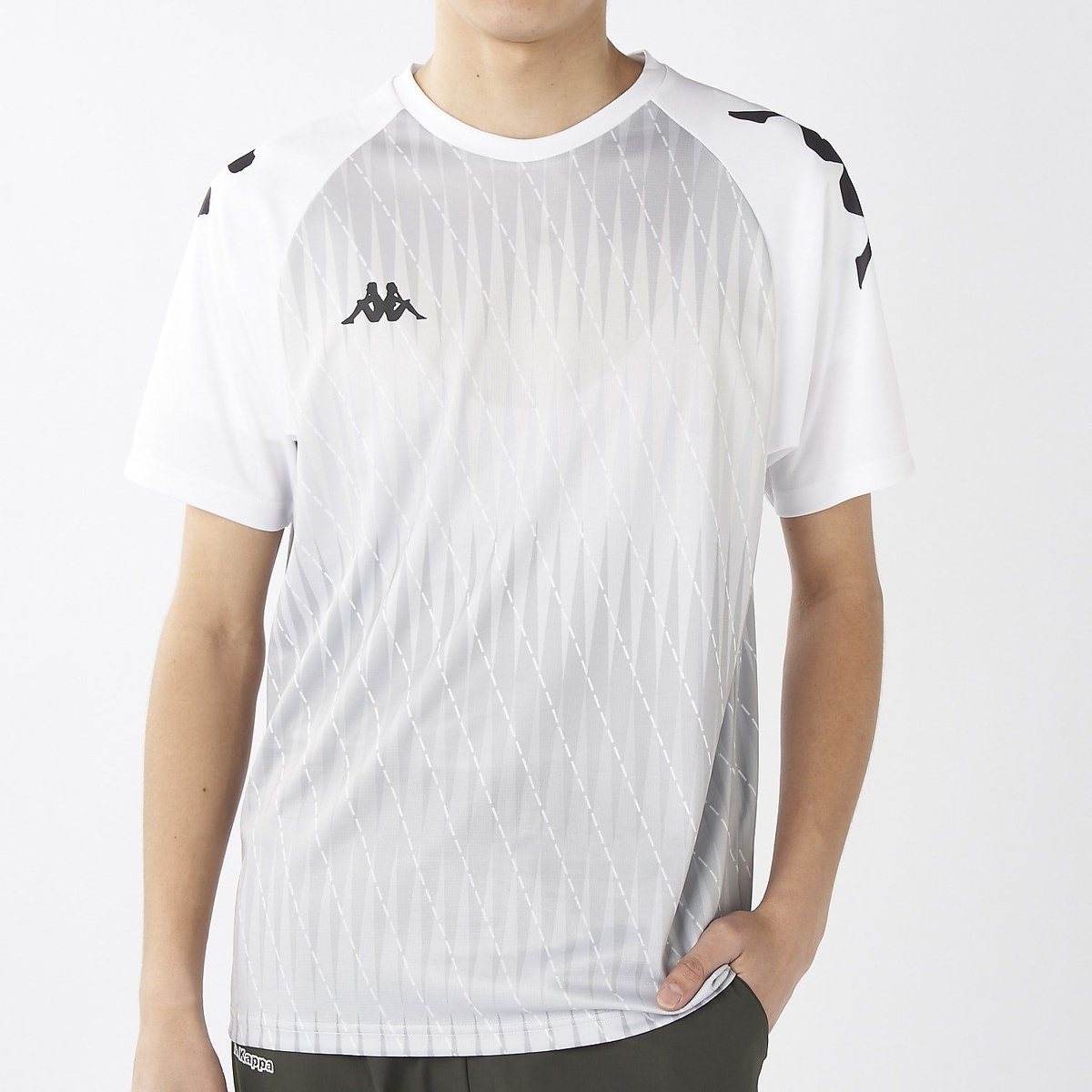 Kappa 半袖シャドー柄シャツ
