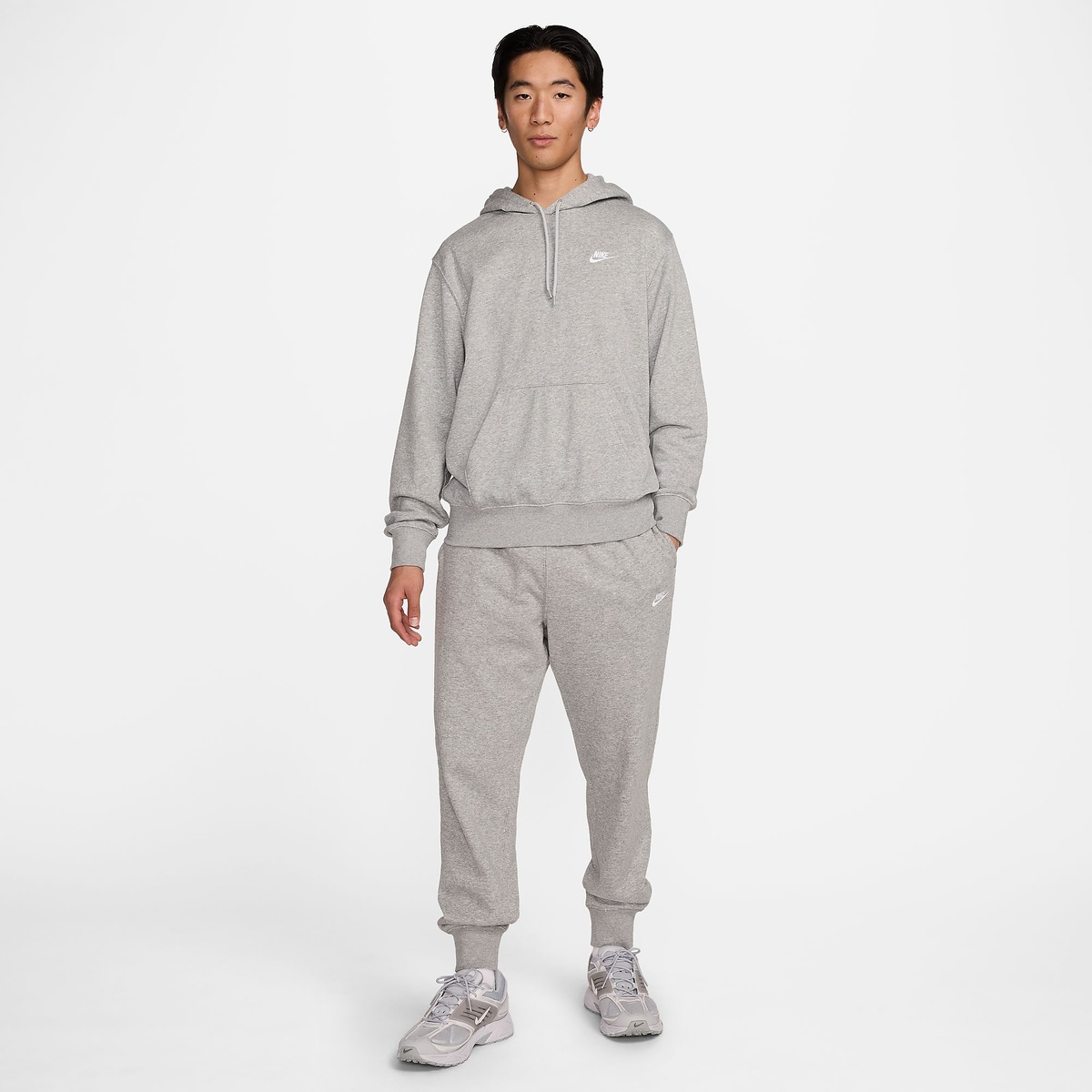 ナイキ クラブ FT プルオーバー L/S フーディ