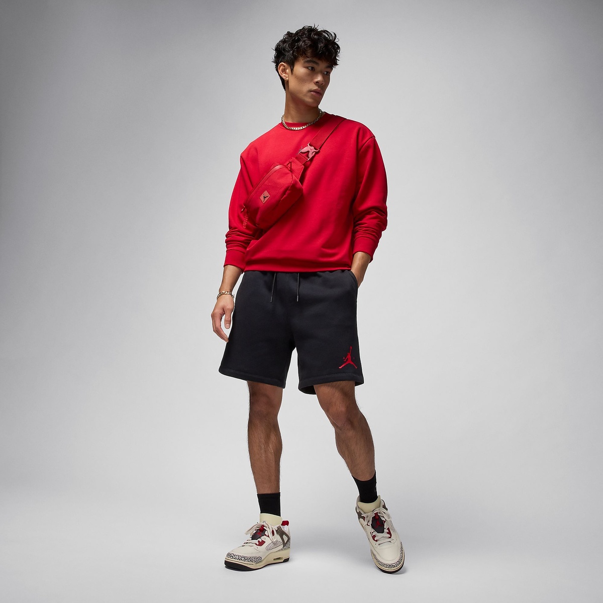ジョーダン ジャンプマン フリース ショート