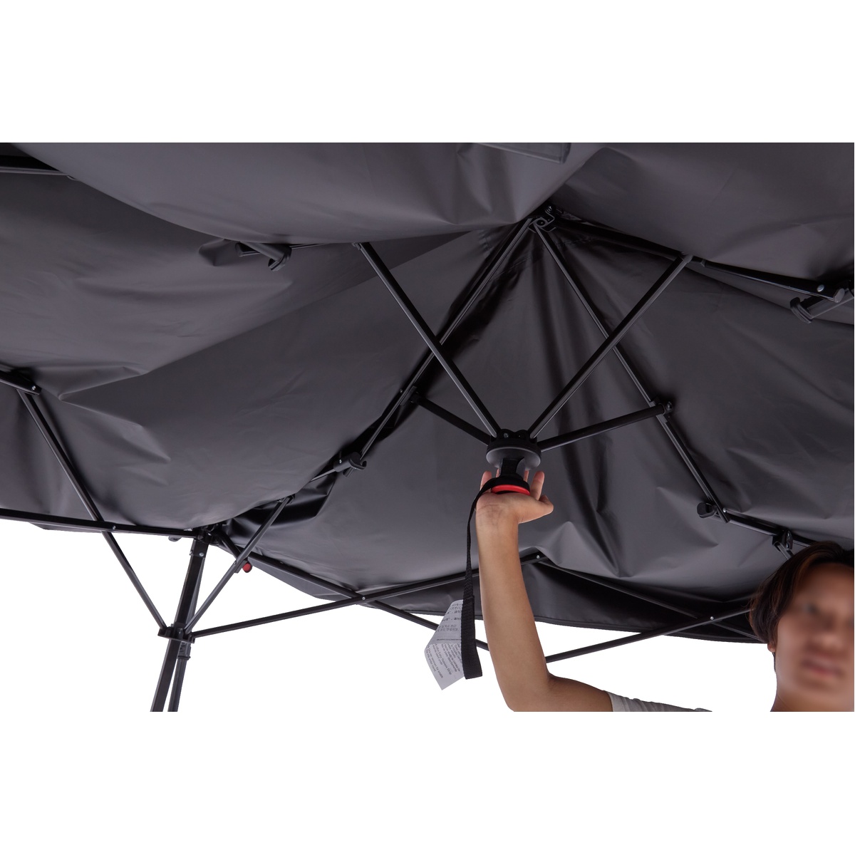 インスタントバイザーシェード4レクタ DR(ジェットブラック)