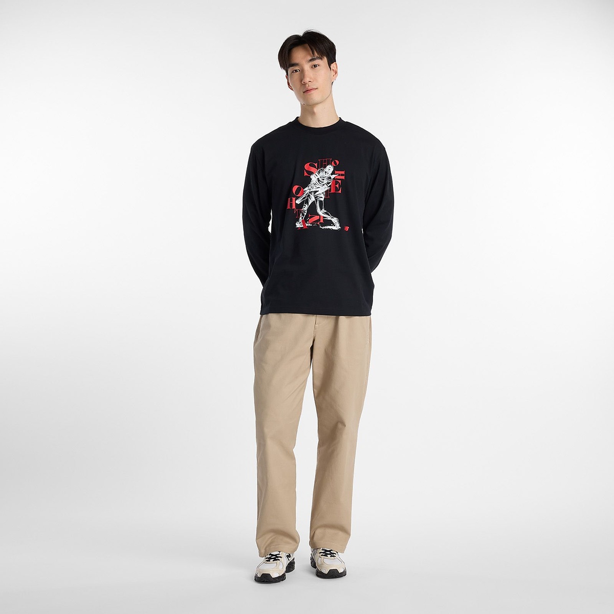 大谷翔平グラフィック長袖Tシャツ2