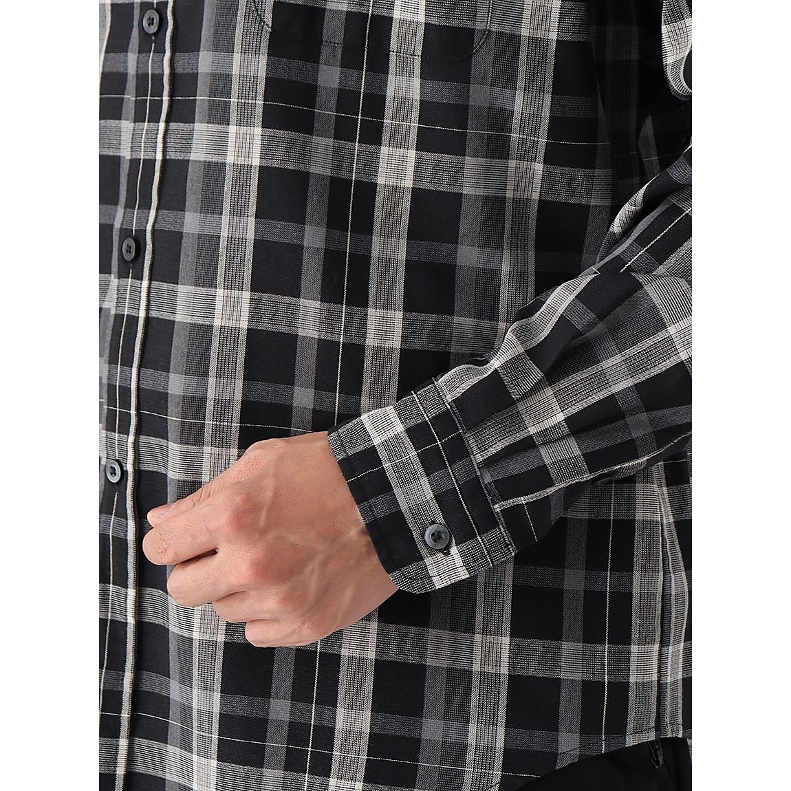 L/S FD CHECK SHIRT (ロングスリーブフラッシュドライチェックシャツ)