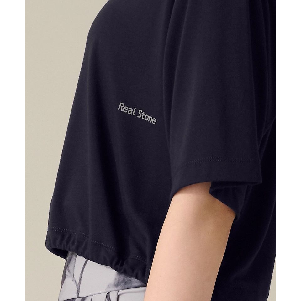 Real Stone ハーフスリーブトップ  NV