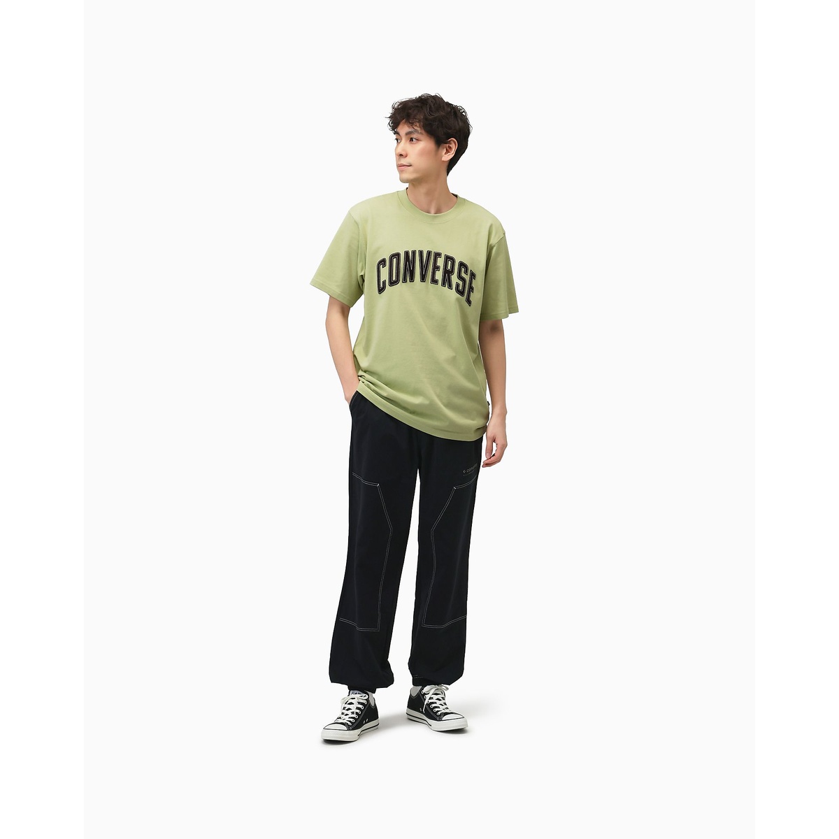 CV FELT LOGO TEE M