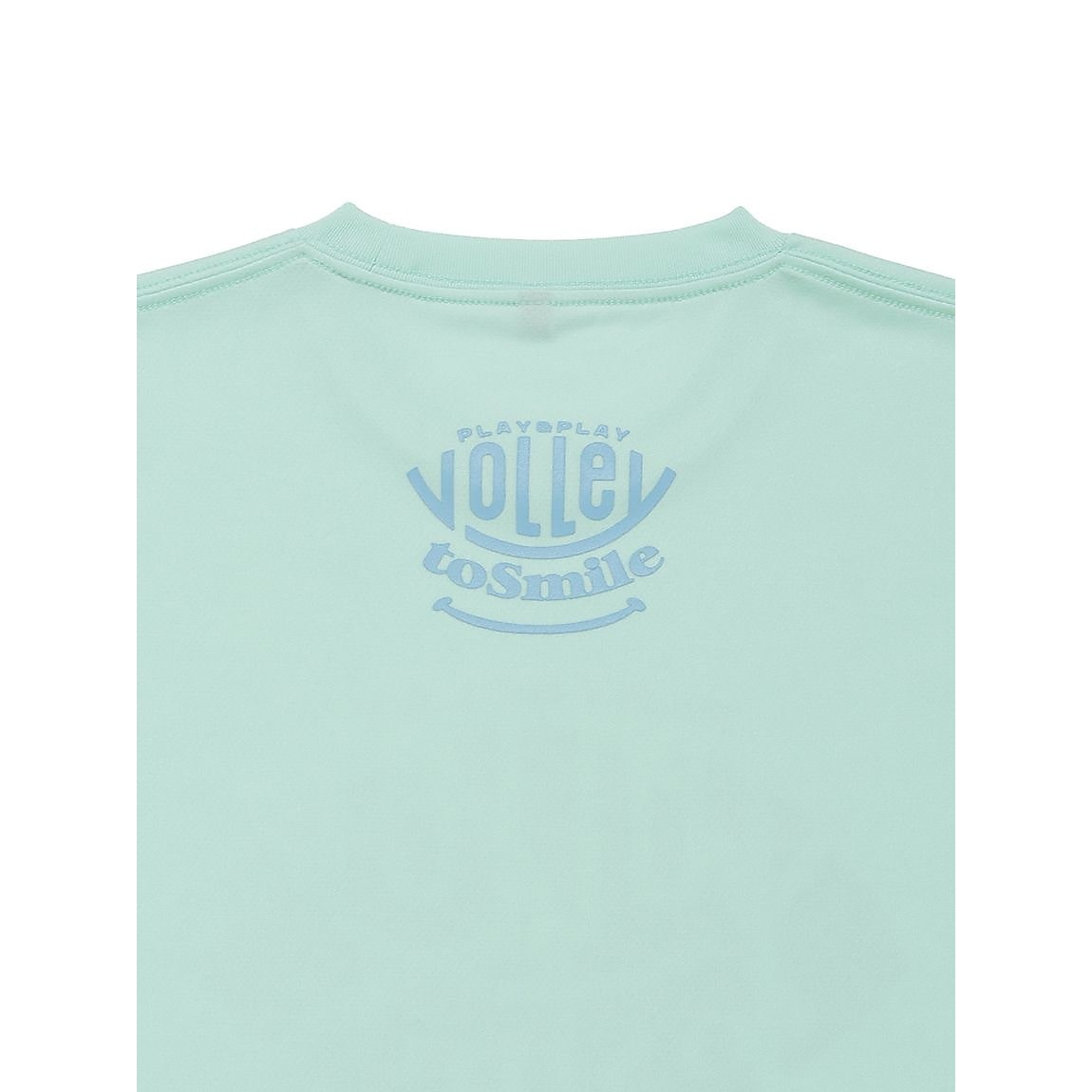 バレーグラフィックTシャツ スマイル
