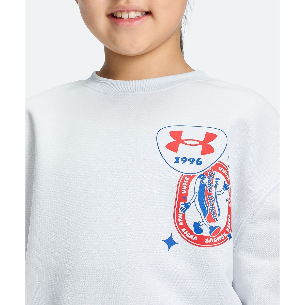 UA RIVAL LIGHTWEIGHT TERRY OVERSIZED CREW