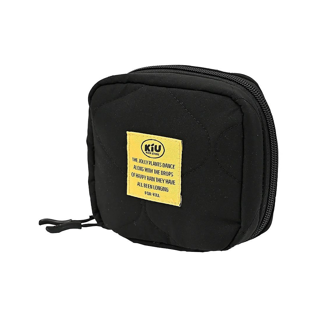[KiU PADDED SQUARE POUCH]テラコッタ