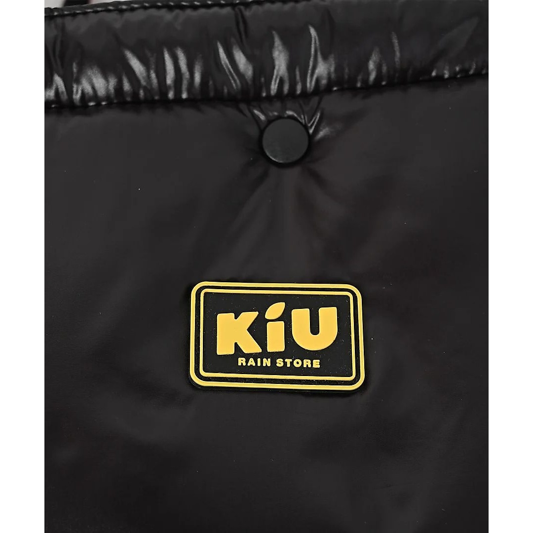 [KiU PUFFY PARACORD TOTE BAG]シルバー