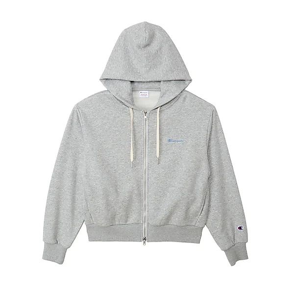 W ZIP HOODED SWEATSHIRT