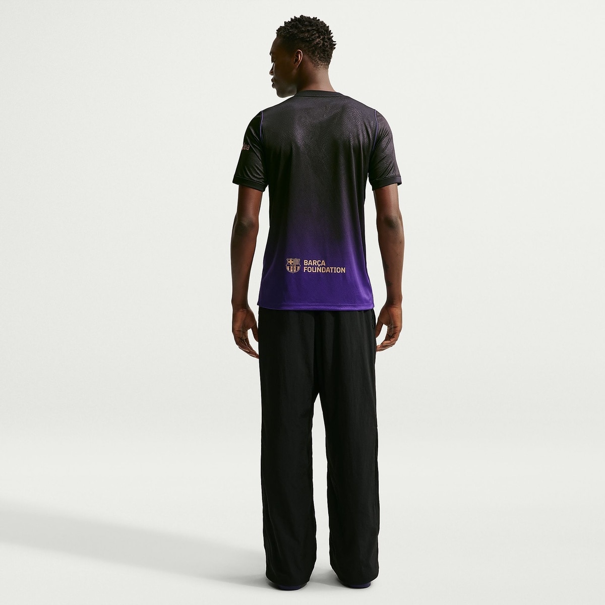 ナイキ FCB DF JSY SS STAD AW S/S トップ