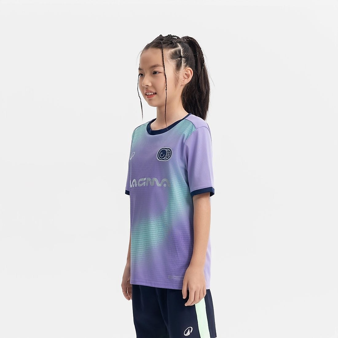 サッカー用半袖Tシャツ キッズ VIRALTO KIDS BOREAL PPL