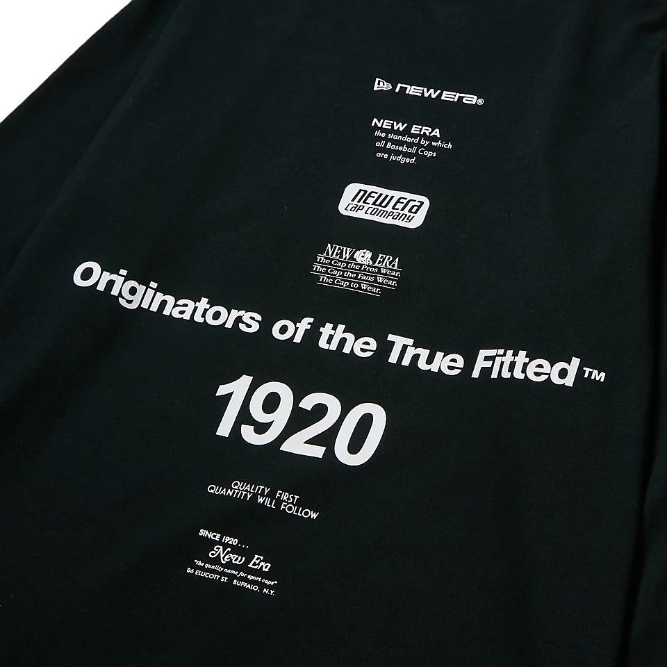 LS PF TEE LOGO BLK