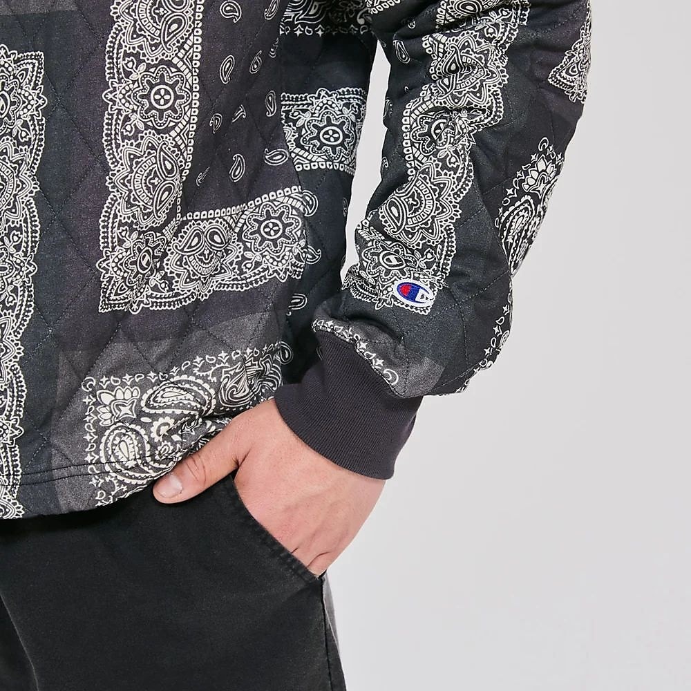 QUILT PADDED HOODED JKT