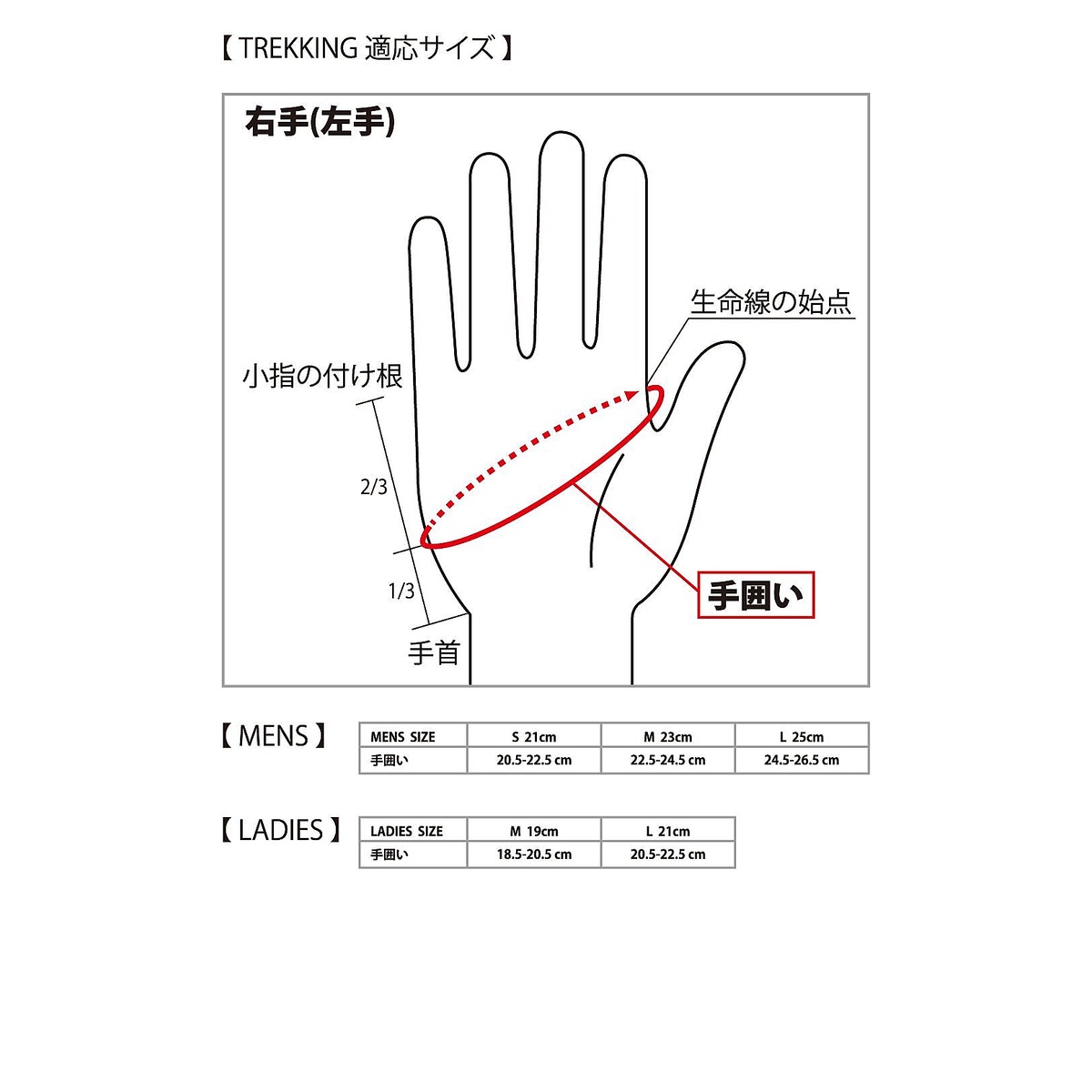 トレッキング　ハイグリップ　レイン グローブ
