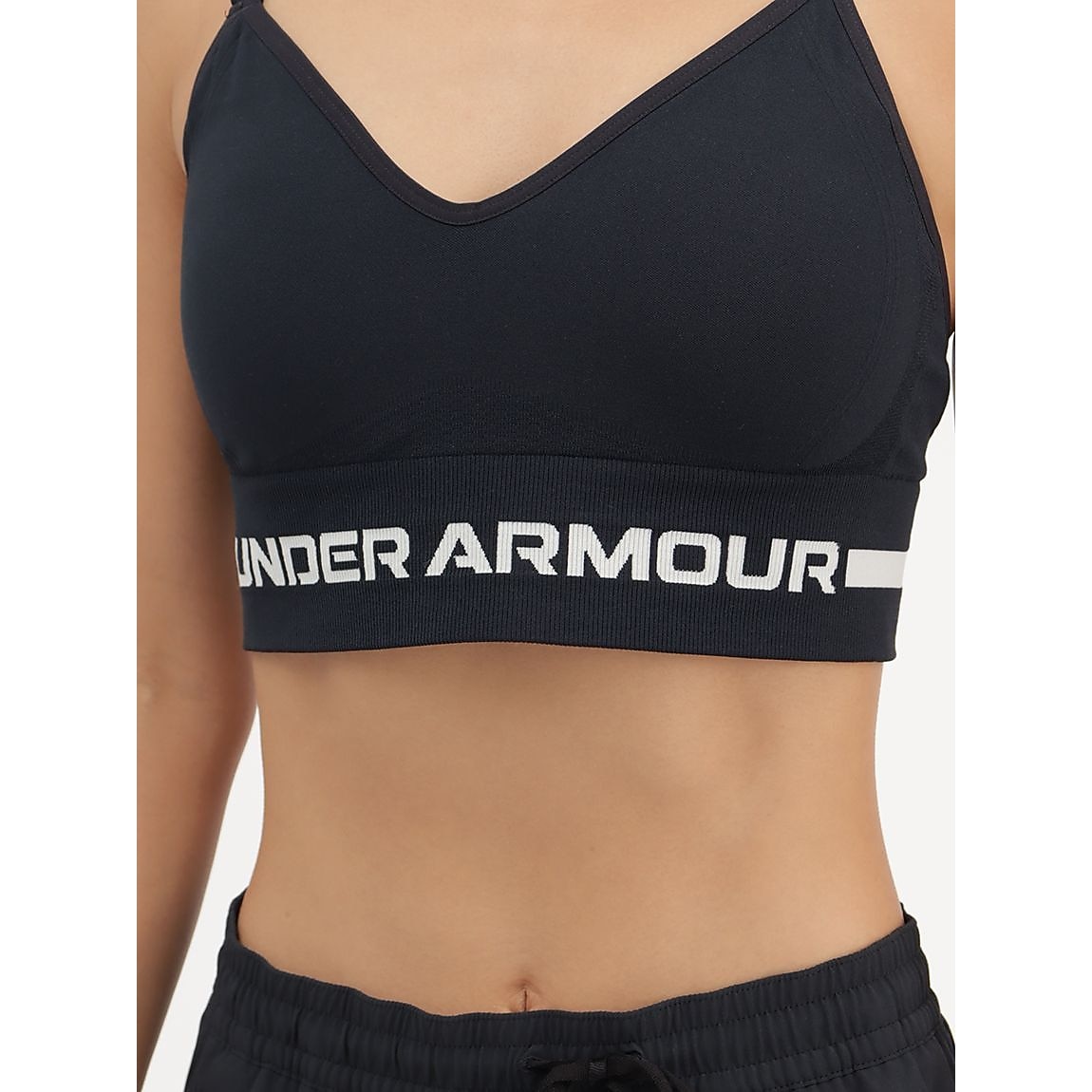 UA SEAMLESS LOW LONG BRA