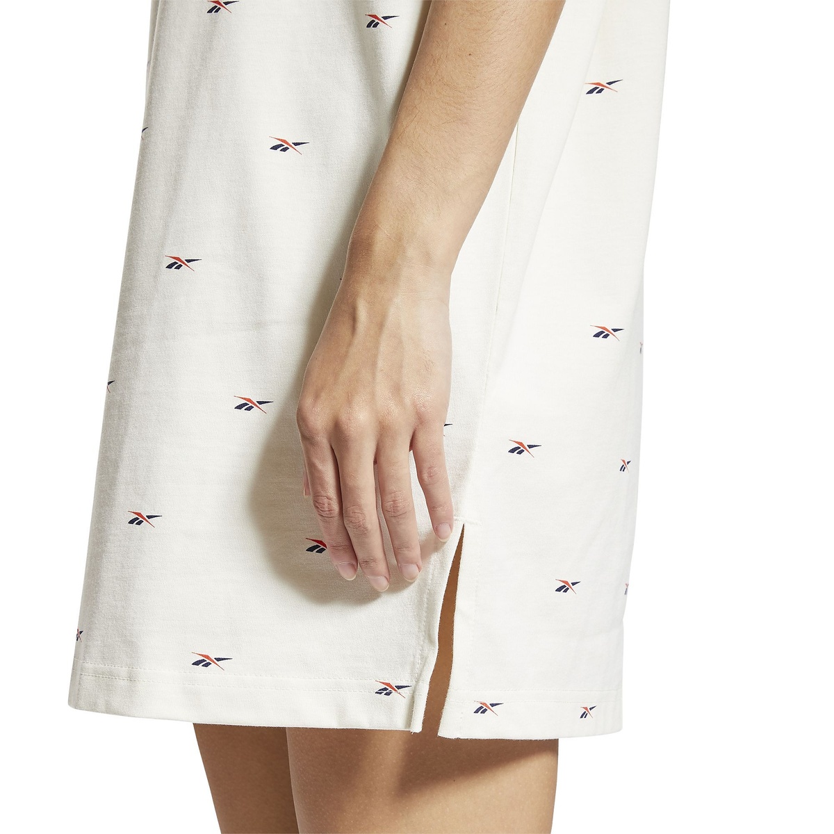 ショートスリーブ 総柄プリント ドレス / Short Sleeve Allover Print Dress