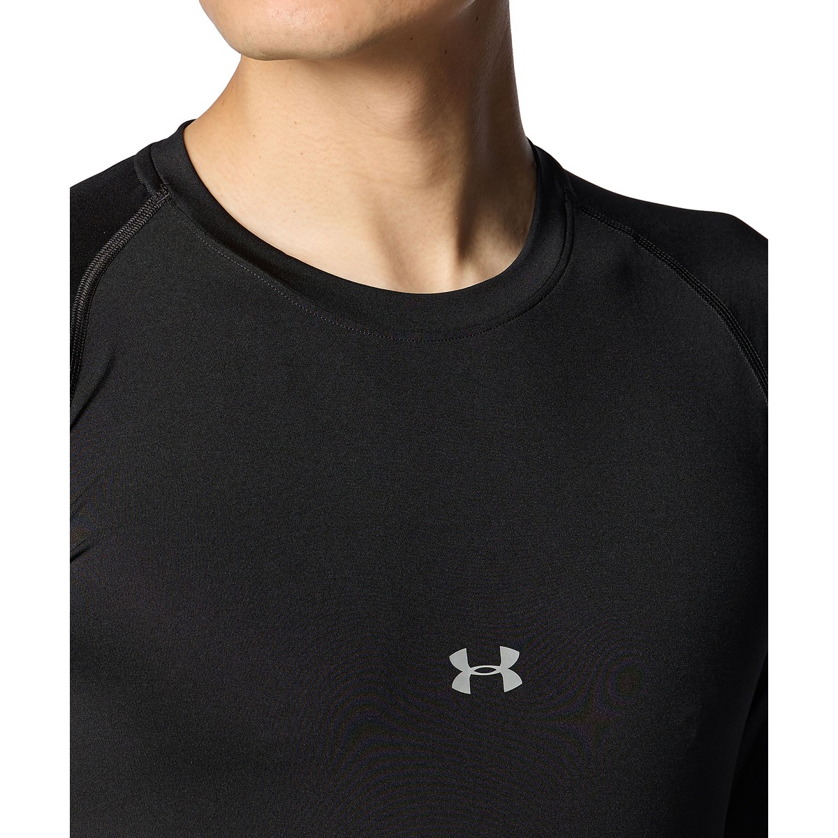 UA HEATGEAR ARMOUR COMPRESSION LONG SLEEVE CREW NECK SHIRT