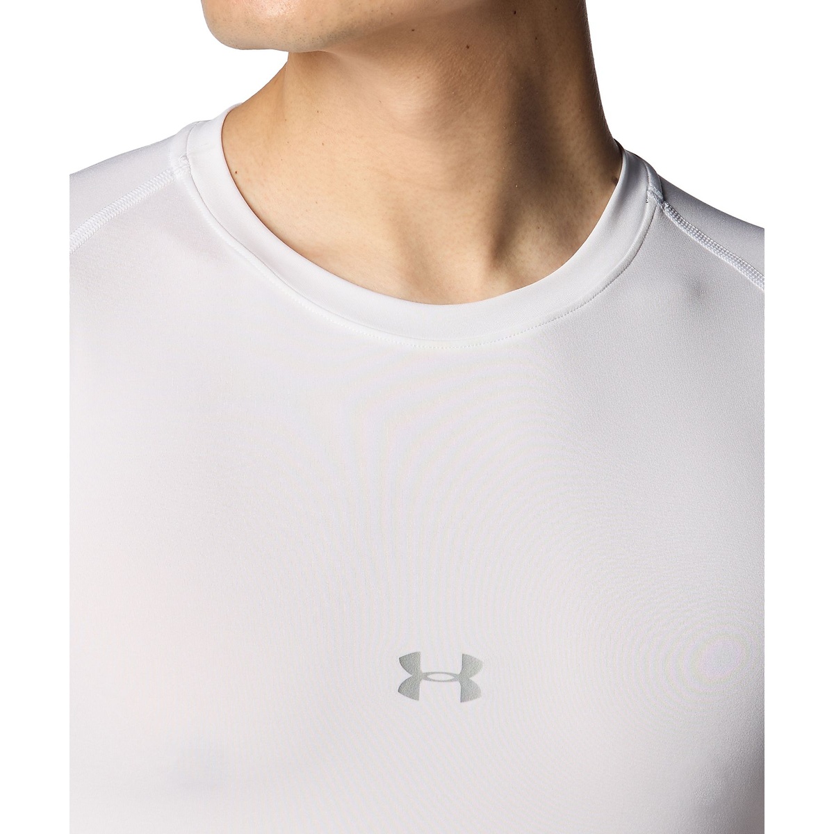 UA HEATGEAR ARMOUR COMPRESSION LONG SLEEVE CREW NECK SHIRT