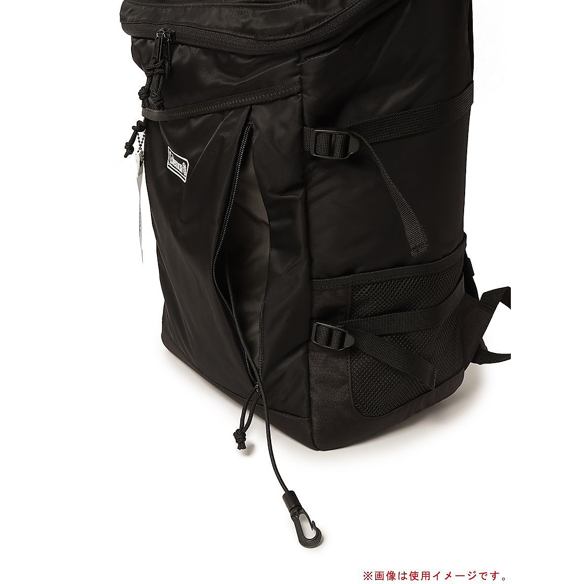 ウォーカースクエアバックパック (ブラック)