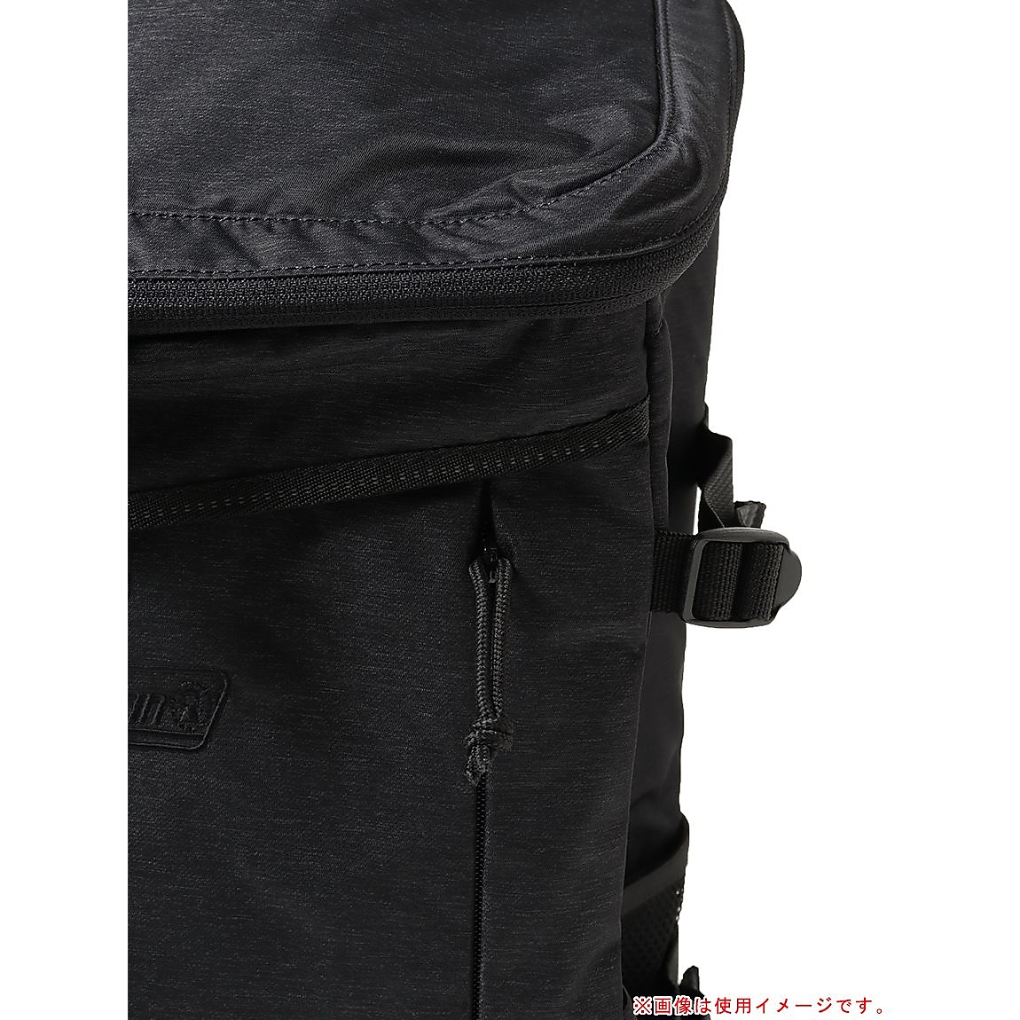 ウォーカースクエアバックパック (ブラックヘザー)
