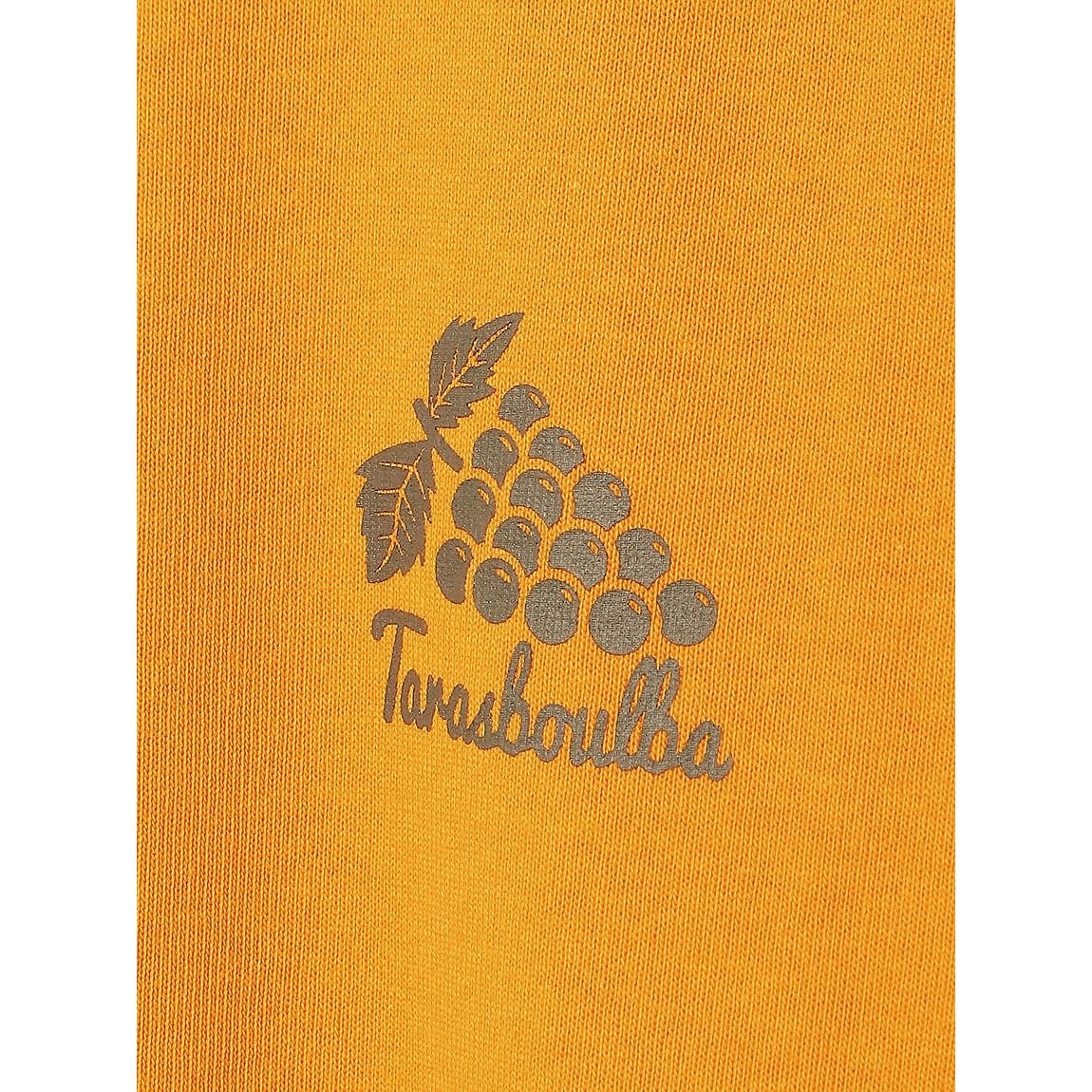 レディース ヘビーコットンプリントTシャツ（ワイン）