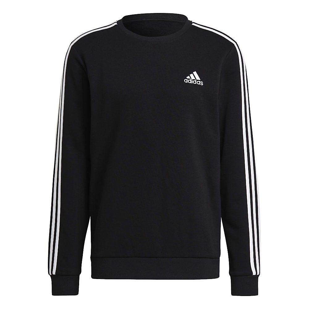 エッセンシャルズ フリース 3ストライプス スウェットシャツ / M ESSENTIALS 3STRIPES SWEATSHIRTS