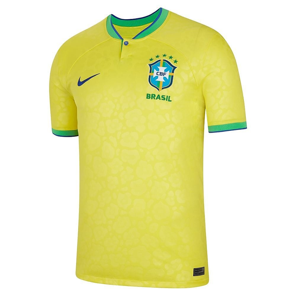 2022年モデル ブラジル代表HOMEレプリカシャツ