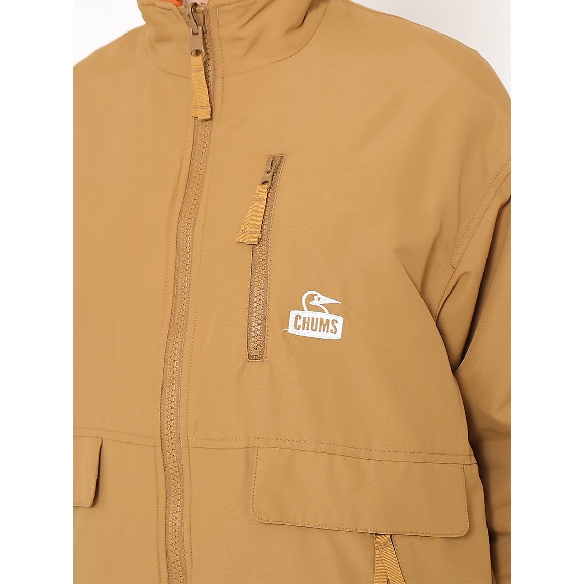 CHUMSチャムス - Fleece Back Reversible Jacket (フリース バック 