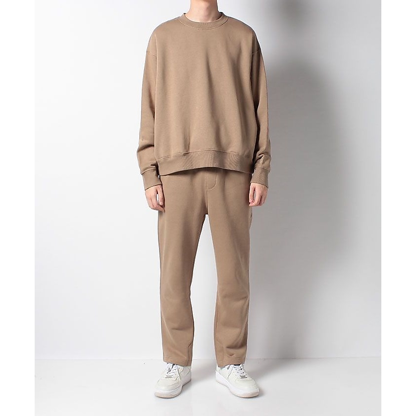 裏起毛クルーネック