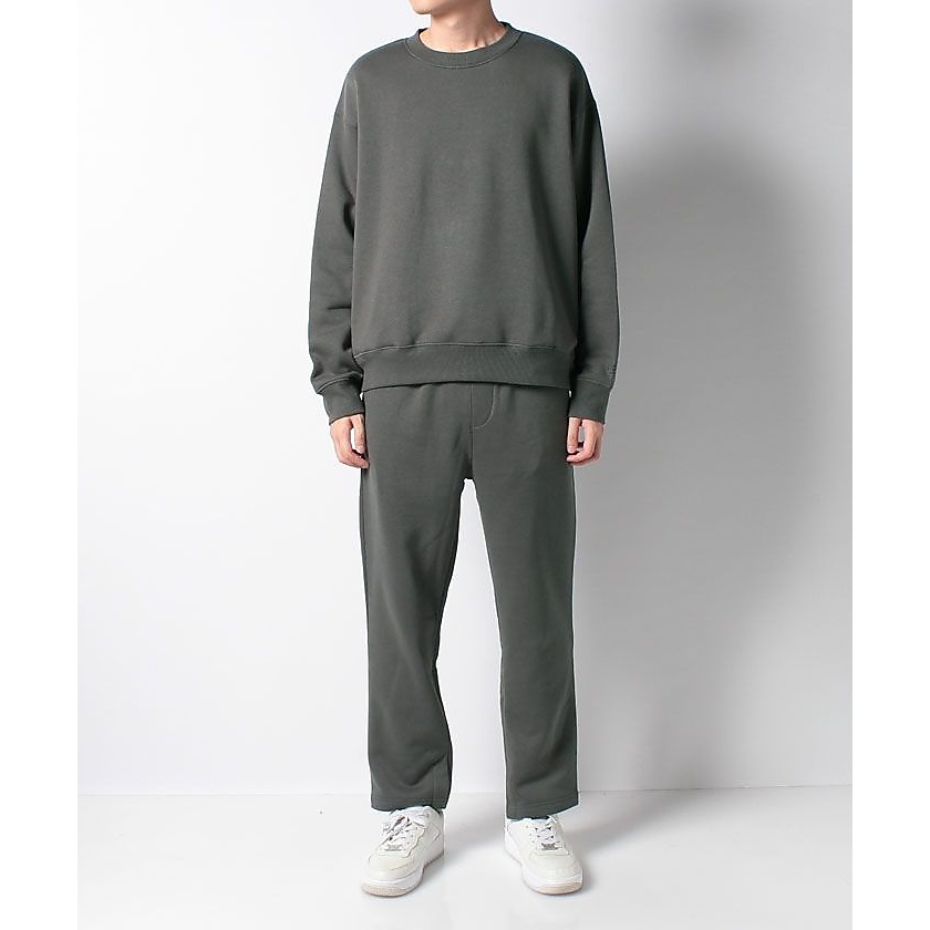 裏起毛クルーネック