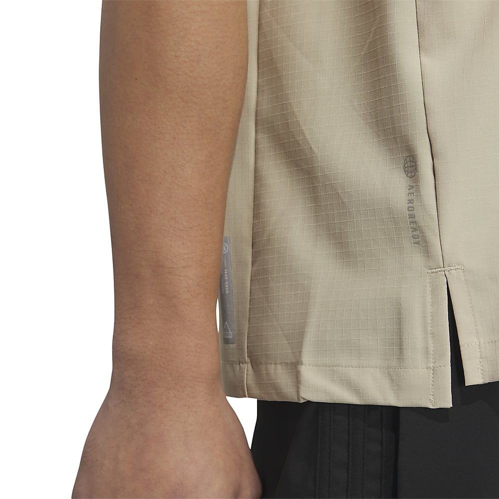 City Escape Regular-Fit Light Ripstop Open Collar Pullover Short Sleeve Shirt