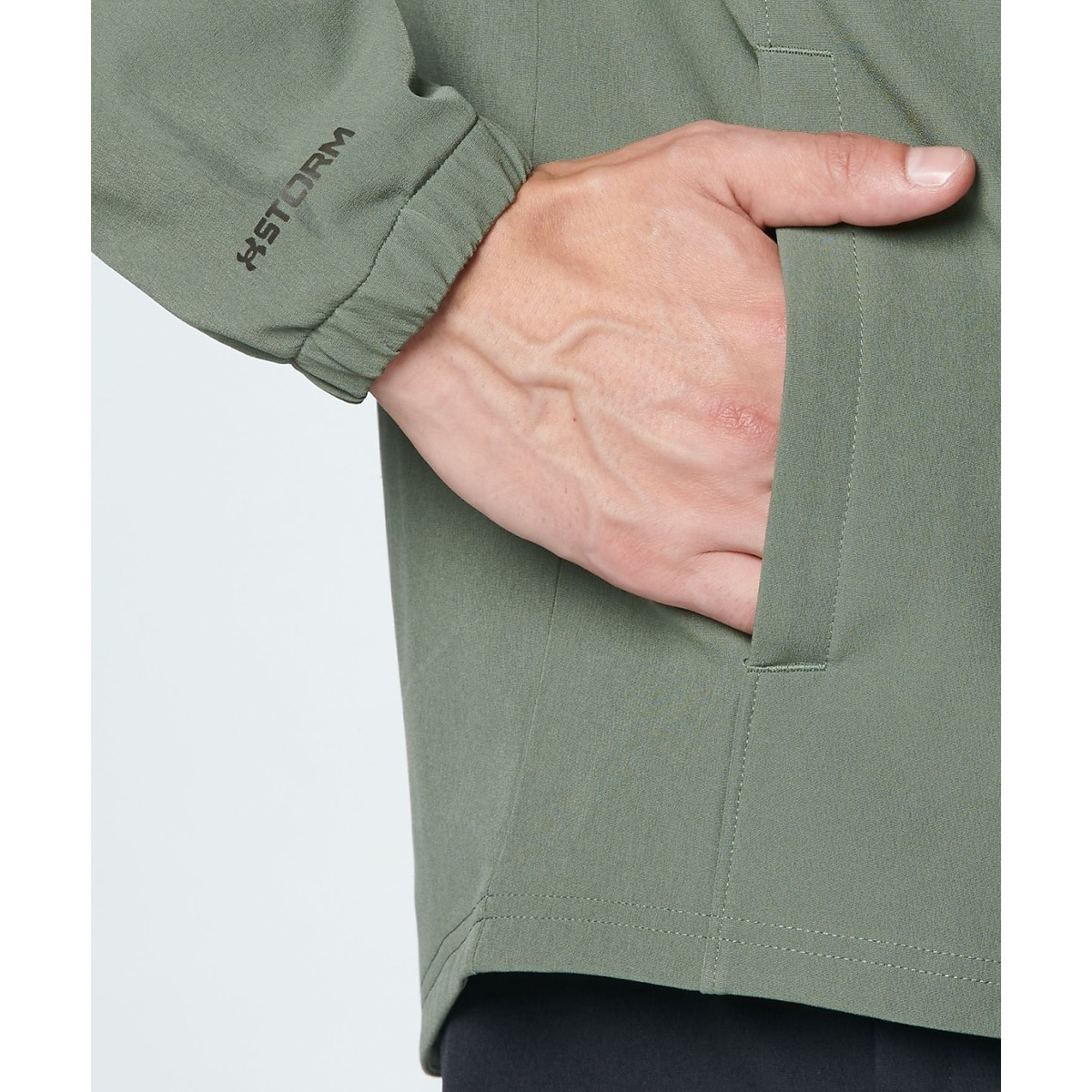 UA BRUSHED WOVEN JACKET