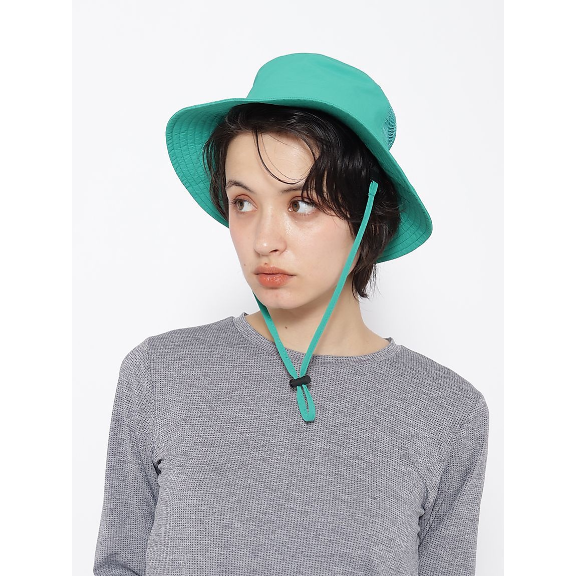 ナイロン×メッシュ アドベンチャーハット JUNIOR