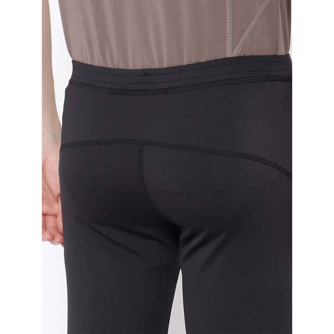 for RUN  コンプレッション クロップドタイツ MENS