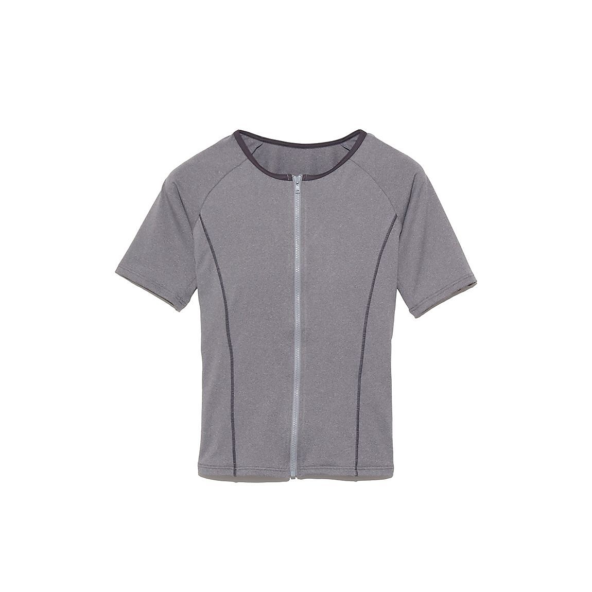 スイムウェア LADIES フルジップ半袖セパレーツ