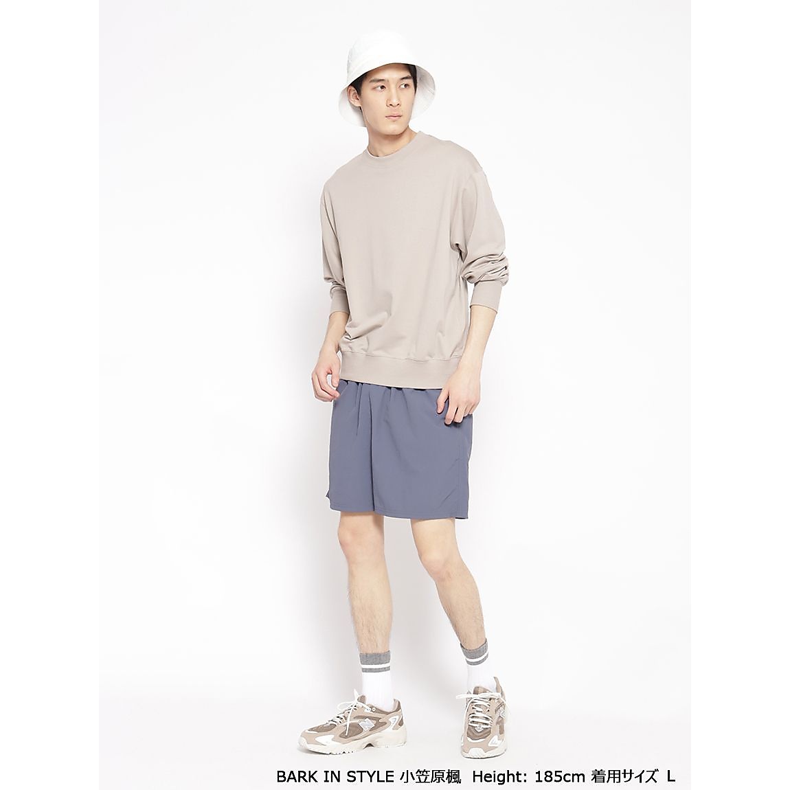 コットンミニ裏毛 クルーネック MENS