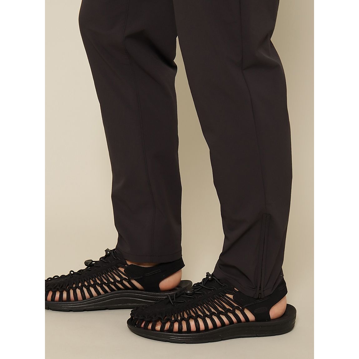 リサイクル裏ドビーナイロン テーパードパンツ MENS