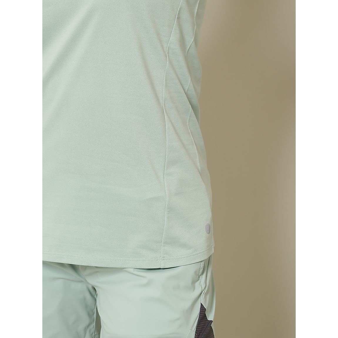 RUNスムースドビー クルーネックタンクトップ LADIES