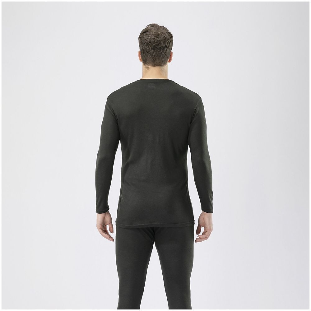 ブレスサーモアンダー　中厚デイリーVネック