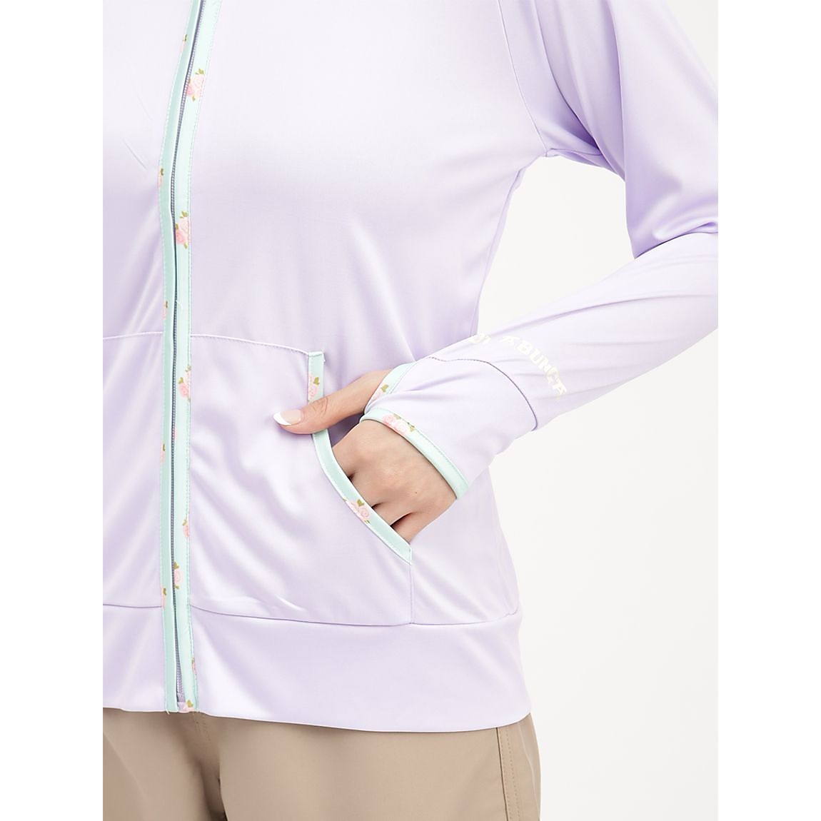 CBスモールフラワーラッシュジャケットネイビー