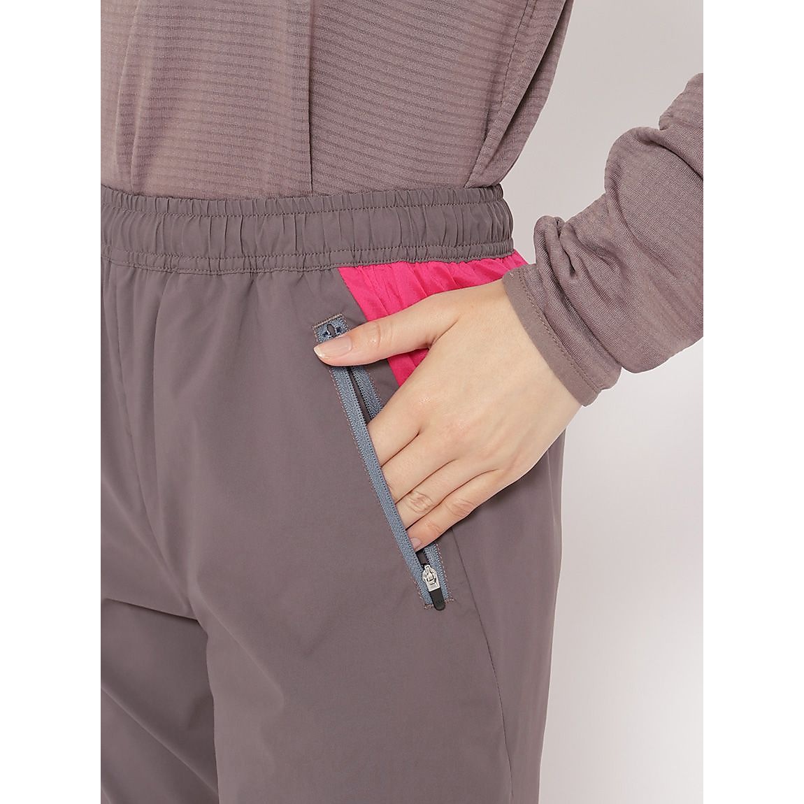 for RUN ウィンドストレッチpr ロングパンツ LADIES