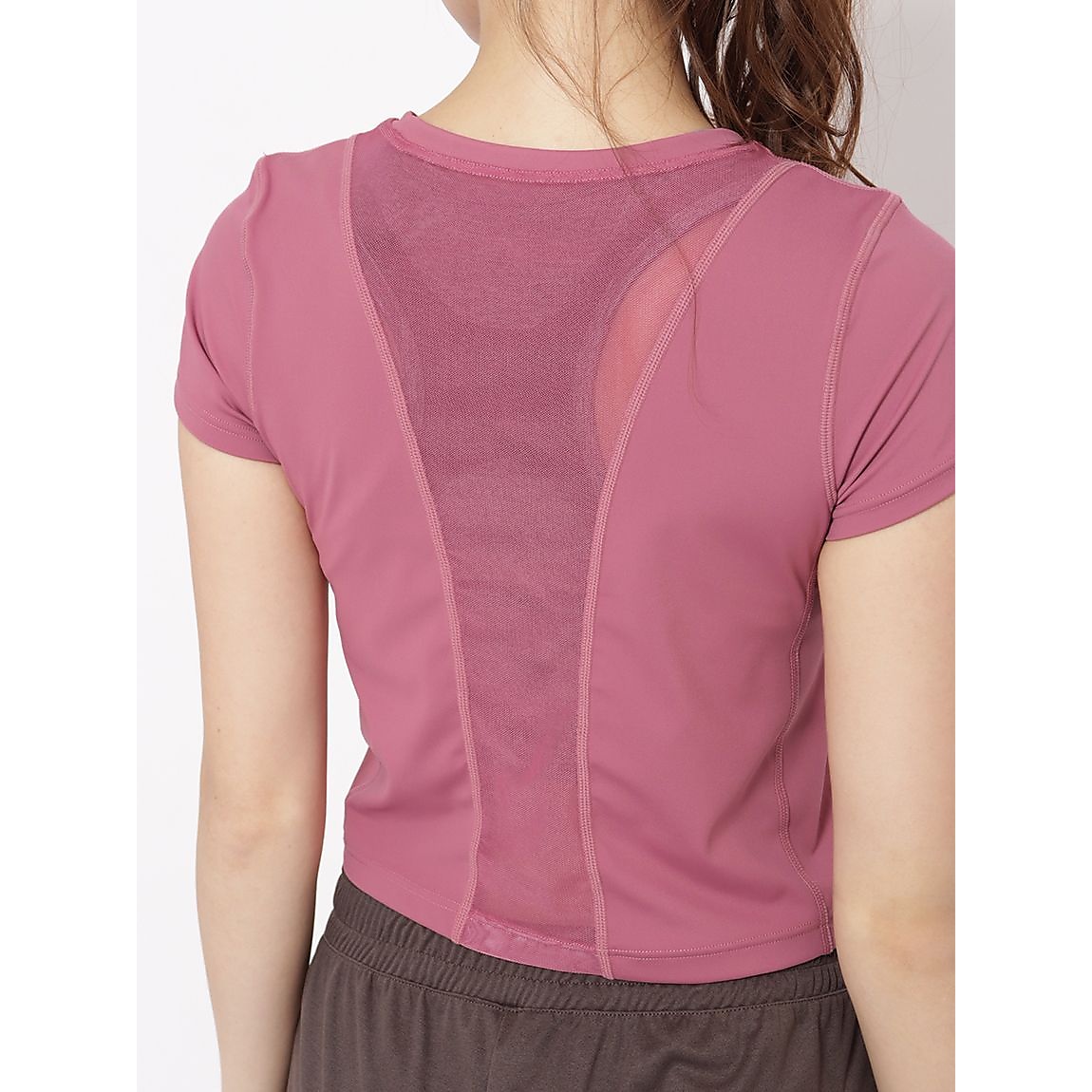 FOR FITNESS NYジャージ メッシュTシャツ LADIES